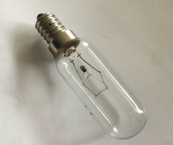 1443629R Electrolux/Westinghouse/ Kelvinator fridge LAMP 40W SES HD CLR 240V T25