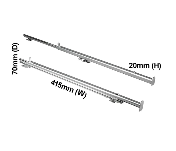 Westinghouse 140181583034 (A18158303) Electrolux Oven Slide Single Ext 1 Set - oven 90cm- WFEP917DSD